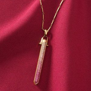 NEW Stella & Dot Rebel Swarovski Necklace Ombre